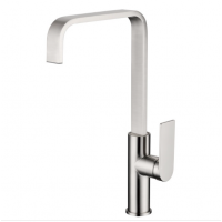 Square Chrome Sink Mixer